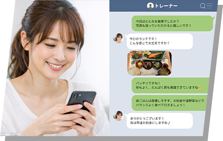 食事トレーニングサポート、横浜パーソナルトレーニングジム